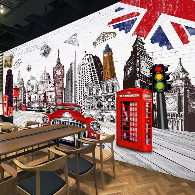 Retro 3D Hand Drawing Building - 3D Printing Cafe 评论和价格
