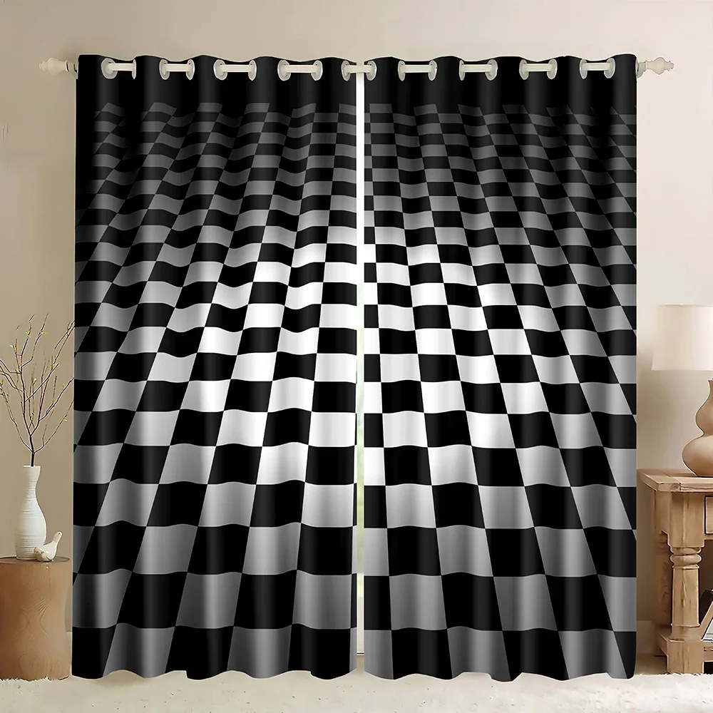 Black and White Checkerboard B - 3D Printing Cafe 评论和价格