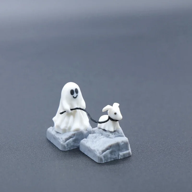 Ghost Puppy Resin Keycap Custo - 3D Printing Jobs 评论和价格